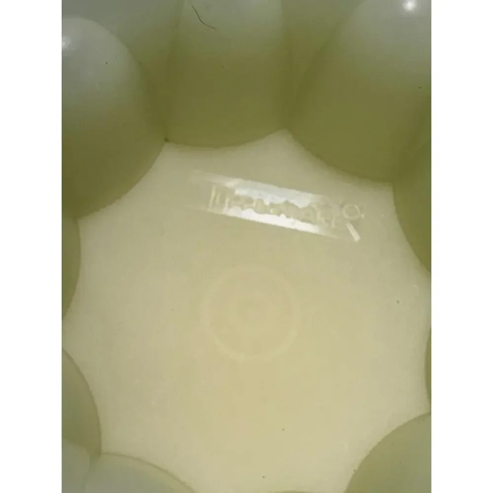 Vintage Tupperware Jello Mold Bundt Cake Pan w Lid Aqua Teal Green